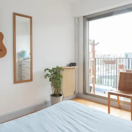 Appt With Terrace And Well Equipped Belleville Апартаменты